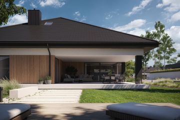  Projekt domu NewHouse 761 w6 (KRZ1139) - projekt domu parterowego - Zdjęcie 2