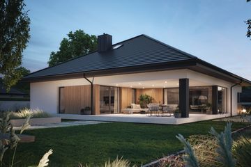  Projekt domu NewHouse 761 w6 (KRZ1139) - projekt domu parterowego - Zdjęcie 3