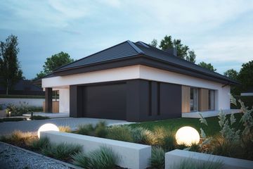  Projekt domu NewHouse 761 w6 (KRZ1139) - projekt domu parterowego - Zdjęcie 9