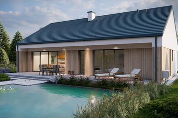  Projekt domu na Majowej Komfort + (WBF1005) - projekt domu parterowego - Zdjęcie 4