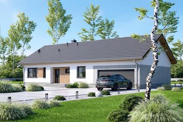  Projekt domu Mokka 20 plus 2 s2 (WOF1266) - projekt domu parterowego - Zdjęcie 2