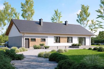  Projekt domu Mokka 20 plus 2 s2 (WOF1266) - projekt domu parterowego - Zdjęcie 3