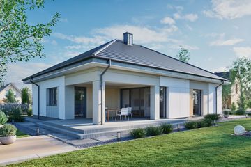  Projekt domu Domena 166 C (WRW1410) - projekt domu parterowego - Zdjęcie 2