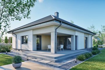  Projekt domu Domena 166 C (WRW1410) - projekt domu parterowego - Zdjęcie 4