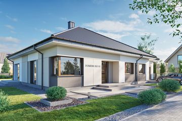  Projekt domu Domena 163 A1 (WRW1429) - projekt domu parterowego - Zdjęcie 1