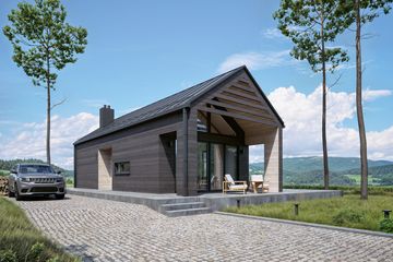  Projekt domu Solina (GDE1078) - projekt domu parterowego - Zdjęcie 7