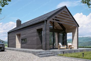  Projekt domu Solina (GDE1078) - projekt domu parterowego - Zdjęcie 10