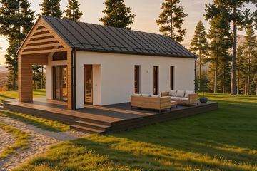  Projekt domu Solina (GDE1078) - projekt domu parterowego - Zdjęcie 6