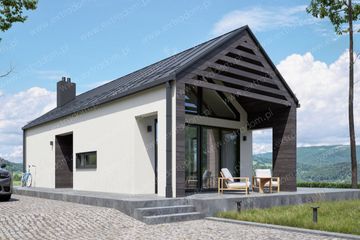  Projekt domu Solina - murowany (GDE1079) - projekt domu parterowego - Zdjęcie 7