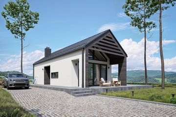  Projekt domu Solina - murowany (GDE1079) - projekt domu parterowego - Zdjęcie 9