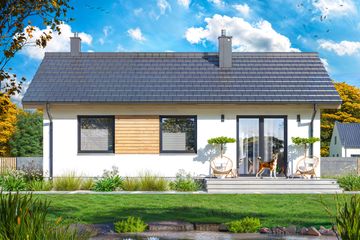  Projekt domu Tania 5 paliwo stałe (WOE1217) - projekt domu parterowego - Zdjęcie 4