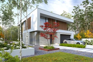  Projekt domu Willa optima 1 (WAW1192) - projekt domu z pełnym piętrem - Zdjęcie 3