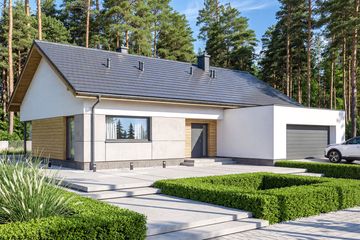  Projekt domu Solido 4 (WOF1267) - projekt domu parterowego - Zdjęcie 2