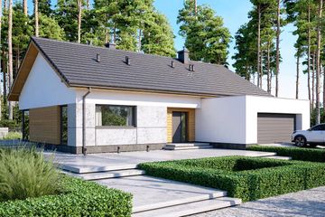  Projekt domu Solido 4 (WOF1267) - projekt domu parterowego - Zdjęcie 2