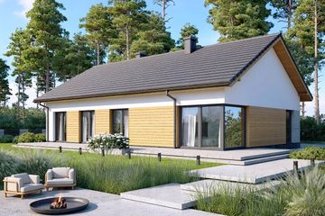  Projekt domu Solido 4 (WOF1267) - projekt domu parterowego - Zdjęcie 3
