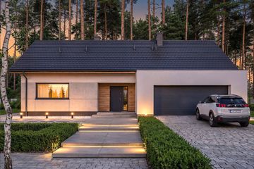  Projekt domu Solido 4 (WOF1267) - projekt domu parterowego - Zdjęcie 4