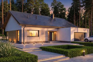  Projekt domu Solido 4 (WOF1267) - projekt domu parterowego - Zdjęcie 5