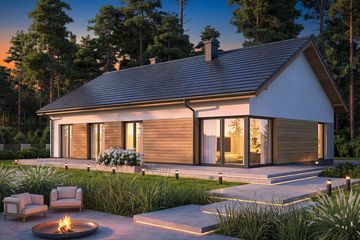  Projekt domu Solido 4 (WOF1267) - projekt domu parterowego - Zdjęcie 6