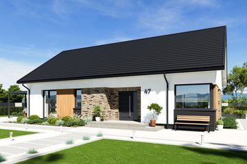  Projekt domu N47-BG (KKG1044) - projekt domu parterowego - Zdjęcie 1