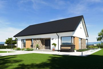  Projekt domu N47-BG (KKG1044) - projekt domu parterowego - Zdjęcie 3