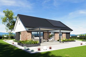 Projekt domu N47-BG - parterowy dom o powierzchni 102,44 m², dach dwuspadowy - ujęcie 9