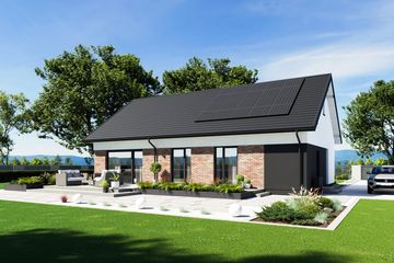 Projekt domu N47-BG - parterowy dom o powierzchni 102,44 m², dach dwuspadowy - ujęcie 10