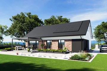 Projekt domu N47-BG - parterowy dom o powierzchni 102,44 m², dach dwuspadowy - ujęcie 11