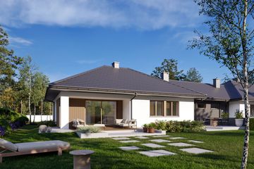  Projekt domu Mini 1 G2 (dwulokalowy) (WRC2836) - projekt domu parterowego - Zdjęcie 5