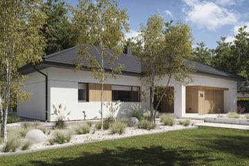  Projekt domu NewHouse 780 (KRZ1141) - projekt domu parterowego - Zdjęcie 8