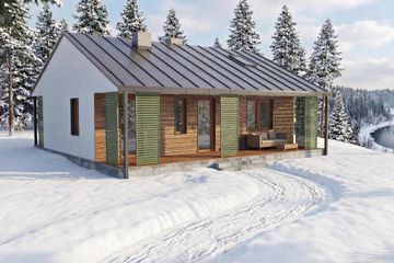  Projekt domu Lato - murowany (GDE1080) - projekt domu parterowego - Zdjęcie 6