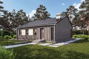  Projekt domu Słoneczny 3 murowany (GDE1082) - projekt domu parterowego - Zdjęcie 5