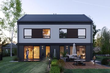  Projekt domu Liszka G Multi Duolit (1951) (KRD3097) - projekt domu z pełnym piętrem - Zdjęcie 5