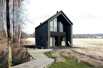  Projekt domu Jaskółka XL 4 (GDE1087) - projekt domu parterowego z poddaszem - Zdjęcie 3