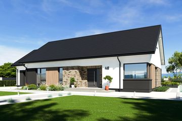  Projekt domu N48-G1 (KKG1045) - projekt domu parterowego - Zdjęcie 2