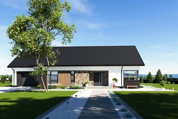  Projekt domu N48-G1 (KKG1045) - projekt domu parterowego - Zdjęcie 3