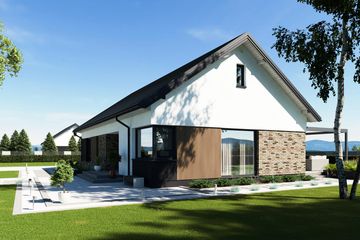  Projekt domu N48-G1 (KKG1045) - projekt domu parterowego - Zdjęcie 4