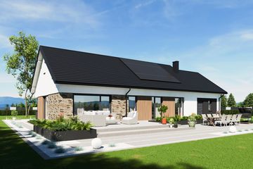  Projekt domu N48-G1 (KKG1045) - projekt domu parterowego - Zdjęcie 9