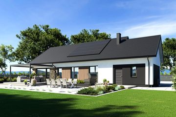  Projekt domu N48-G1 (KKG1045) - projekt domu parterowego - Zdjęcie 14