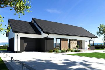  Projekt domu N48-G1 (KKG1045) - projekt domu parterowego - Zdjęcie 15