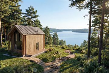  Projekt domu Jaskółka 5 (GDE1091) - projekt domu parterowego z poddaszem - Zdjęcie 7