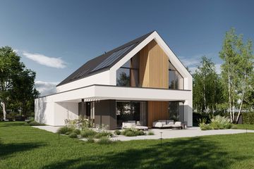  Projekt domu Homekoncept 130 wariant 02 (KRX1294) - projekt domu parterowego z poddaszem - Zdjęcie 5