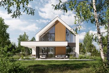  Projekt domu Homekoncept 130 wariant 02 (KRX1294) - projekt domu parterowego z poddaszem - Zdjęcie 9