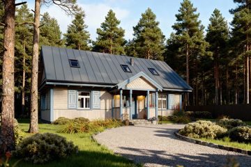  Projekt domu Surażkowo 3 (BSE1281) - projekt domu parterowego z poddaszem - Zdjęcie 2