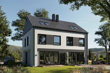  Projekt domu Liszka Duolit (1958) (KRD3096) - projekt domu z pełnym piętrem - Zdjęcie 4