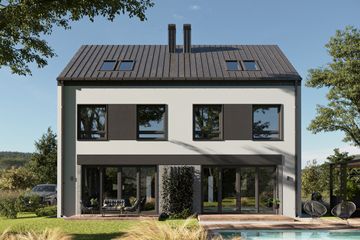  Projekt domu Liszka Duolit (1958) (KRD3096) - projekt domu z pełnym piętrem - Zdjęcie 5