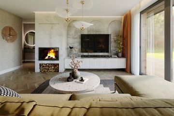  Projekt domu Galia 2 drewniana (BSE1283) - projekt domu parterowego - Zdjęcie 5