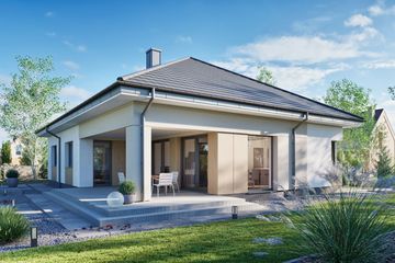  Projekt domu Domena 163 C3 (WRW1425) - projekt domu parterowego - Zdjęcie 4