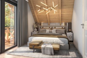  Projekt domu Jutrzenka powiększona z zadaszonym tarasem (KDX1035) - projekt domu parterowego z poddaszem - Zdjęcie 10