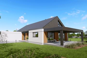  Projekt domu xHouse 69 (LUZ1004) - projekt domu parterowego - Zdjęcie 4