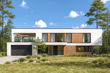  Projekt domu A-123 (PZB1101) - projekt domu z pełnym piętrem - Zdjęcie 1